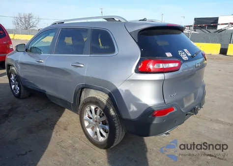 2014 Jeep Cherokee Limited z USA, uszkodzony, nr VIN 1C4PJMDS1EW110896
